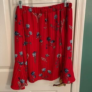 First Love Bell Sleeve Off the Shoulder Blouse